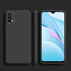 Coque Ultra Fine Silicone Souple 360 Degres Housse Etui YK1 pour Xiaomi Redmi 9T 4G Noir