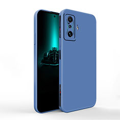 Coque Ultra Fine Silicone Souple 360 Degres Housse Etui YK1 pour Xiaomi Redmi K50 Gaming 5G Bleu