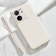 Coque Ultra Fine Silicone Souple 360 Degres Housse Etui YK1 pour Xiaomi Redmi K60 Ultra 5G Blanc