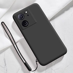 Coque Ultra Fine Silicone Souple 360 Degres Housse Etui YK1 pour Xiaomi Redmi K60 Ultra 5G Noir