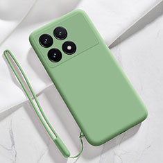 Coque Ultra Fine Silicone Souple 360 Degres Housse Etui YK1 pour Xiaomi Redmi K70E 5G Vert