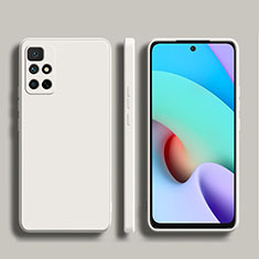 Coque Ultra Fine Silicone Souple 360 Degres Housse Etui YK1 pour Xiaomi Redmi Note 11 4G (2022) Blanc