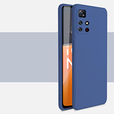 Coque Ultra Fine Silicone Souple 360 Degres Housse Etui YK1 pour Xiaomi Redmi Note 11 5G Bleu