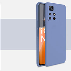 Coque Ultra Fine Silicone Souple 360 Degres Housse Etui YK1 pour Xiaomi Redmi Note 11 5G Gris Lavende