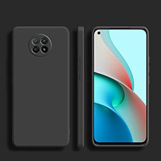 Coque Ultra Fine Silicone Souple 360 Degres Housse Etui YK1 pour Xiaomi Redmi Note 9T 5G Noir