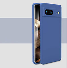 Coque Ultra Fine Silicone Souple 360 Degres Housse Etui YK2 pour Google Pixel 7 5G Bleu