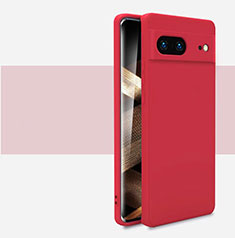 Coque Ultra Fine Silicone Souple 360 Degres Housse Etui YK2 pour Google Pixel 7 5G Rouge