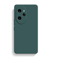 Coque Ultra Fine Silicone Souple 360 Degres Housse Etui YK2 pour Huawei Honor 100 Pro 5G Vert