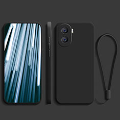 Coque Ultra Fine Silicone Souple 360 Degres Housse Etui YK2 pour Huawei Honor X40i 5G Noir