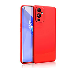 Coque Ultra Fine Silicone Souple 360 Degres Housse Etui YK2 pour OnePlus 9 5G Rouge