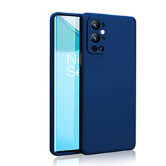 Coque Ultra Fine Silicone Souple 360 Degres Housse Etui YK2 pour OnePlus 9 Pro 5G Bleu