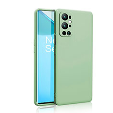 Coque Ultra Fine Silicone Souple 360 Degres Housse Etui YK2 pour OnePlus 9 Pro 5G Pastel Vert