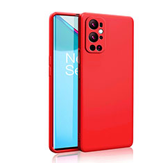 Coque Ultra Fine Silicone Souple 360 Degres Housse Etui YK2 pour OnePlus 9 Pro 5G Rouge