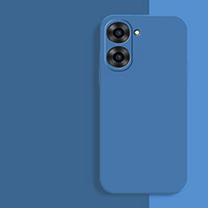 Coque Ultra Fine Silicone Souple 360 Degres Housse Etui YK2 pour Realme 10S 5G Bleu