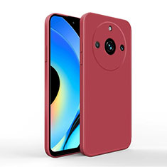 Coque Ultra Fine Silicone Souple 360 Degres Housse Etui YK2 pour Realme 11 Pro+ Plus 5G Rouge