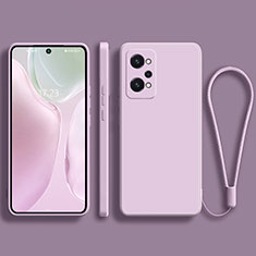 Coque Ultra Fine Silicone Souple 360 Degres Housse Etui YK2 pour Realme GT Neo 3T 5G Violet Clair