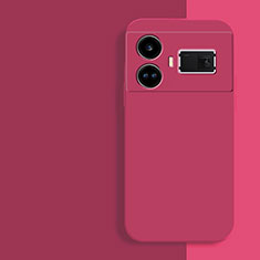 Coque Ultra Fine Silicone Souple 360 Degres Housse Etui YK2 pour Realme GT Neo5 240W 5G Rose Rouge