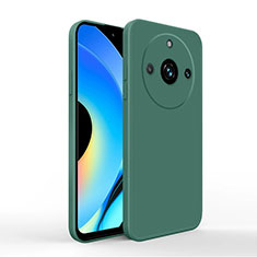 Coque Ultra Fine Silicone Souple 360 Degres Housse Etui YK2 pour Realme Narzo 60 5G Vert Nuit