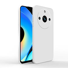 Coque Ultra Fine Silicone Souple 360 Degres Housse Etui YK2 pour Realme Narzo 60 Pro 5G Blanc