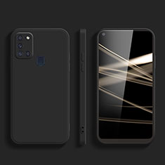 Coque Ultra Fine Silicone Souple 360 Degres Housse Etui YK2 pour Samsung Galaxy A21s Noir