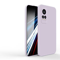 Coque Ultra Fine Silicone Souple 360 Degres Housse Etui YK2 pour Xiaomi Civi 1S 5G Violet Clair