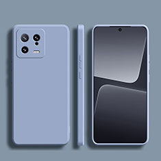 Coque Ultra Fine Silicone Souple 360 Degres Housse Etui YK2 pour Xiaomi Mi 13 5G Gris Lavende