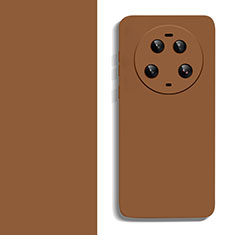 Coque Ultra Fine Silicone Souple 360 Degres Housse Etui YK2 pour Xiaomi Mi 13 Ultra 5G Marron