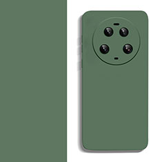 Coque Ultra Fine Silicone Souple 360 Degres Housse Etui YK2 pour Xiaomi Mi 13 Ultra 5G Vert Nuit