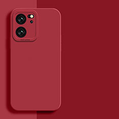 Coque Ultra Fine Silicone Souple 360 Degres Housse Etui YK2 pour Xiaomi Redmi K60 Ultra 5G Rose Rouge