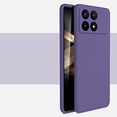 Coque Ultra Fine Silicone Souple 360 Degres Housse Etui YK2 pour Xiaomi Redmi K70 5G Violet