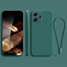 Coque Ultra Fine Silicone Souple 360 Degres Housse Etui YK2 pour Xiaomi Redmi Note 12R 5G Vert