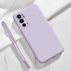 Coque Ultra Fine Silicone Souple 360 Degres Housse Etui YK3 pour OnePlus 9RT 5G Violet Clair