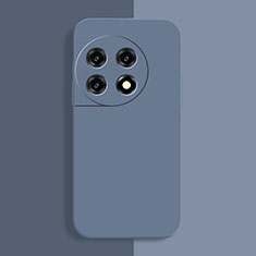 Coque Ultra Fine Silicone Souple 360 Degres Housse Etui YK3 pour OnePlus Ace 2 Pro 5G Gris Lavende