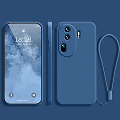 Coque Ultra Fine Silicone Souple 360 Degres Housse Etui YK3 pour Oppo Reno11 Pro 5G Bleu