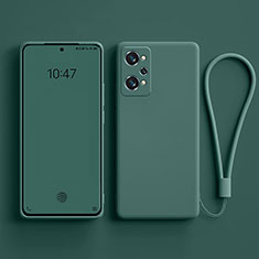 Coque Ultra Fine Silicone Souple 360 Degres Housse Etui YK3 pour Realme GT Neo 3T 5G Vert Nuit