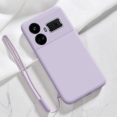 Coque Ultra Fine Silicone Souple 360 Degres Housse Etui YK3 pour Realme GT Neo5 240W 5G Violet Clair