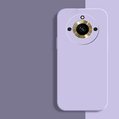 Coque Ultra Fine Silicone Souple 360 Degres Housse Etui YK3 pour Realme Narzo 60 Pro 5G Violet Clair