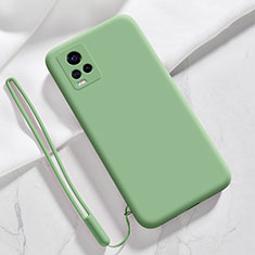 Coque Ultra Fine Silicone Souple 360 Degres Housse Etui YK3 pour Vivo iQOO 7 Legend 5G Vert