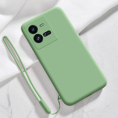 Coque Ultra Fine Silicone Souple 360 Degres Housse Etui YK3 pour Vivo V25 5G Vert