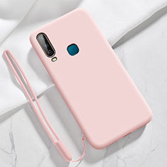 Coque Ultra Fine Silicone Souple 360 Degres Housse Etui YK3 pour Vivo Y11 Rose