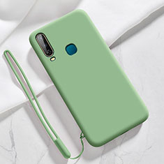 Coque Ultra Fine Silicone Souple 360 Degres Housse Etui YK3 pour Vivo Y11 Vert