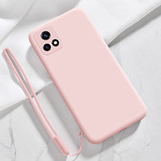 Coque Ultra Fine Silicone Souple 360 Degres Housse Etui YK3 pour Vivo Y31s 5G Rose