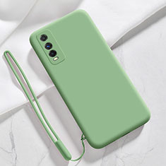 Coque Ultra Fine Silicone Souple 360 Degres Housse Etui YK3 pour Vivo Y50t Vert