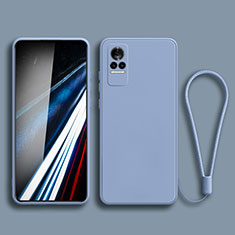 Coque Ultra Fine Silicone Souple 360 Degres Housse Etui YK3 pour Xiaomi Civi 1S 5G Gris Lavende