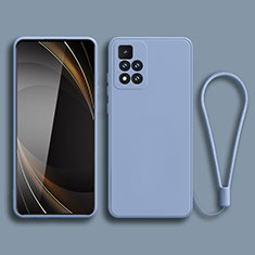 Coque Ultra Fine Silicone Souple 360 Degres Housse Etui YK3 pour Xiaomi Mi 11i 5G (2022) Gris Lavende