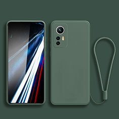 Coque Ultra Fine Silicone Souple 360 Degres Housse Etui YK3 pour Xiaomi Mi 12T 5G Vert