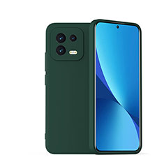 Coque Ultra Fine Silicone Souple 360 Degres Housse Etui YK3 pour Xiaomi Mi 13 Pro 5G Vert Nuit