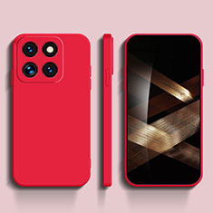 Coque Ultra Fine Silicone Souple 360 Degres Housse Etui YK3 pour Xiaomi Mi 14 5G Rouge