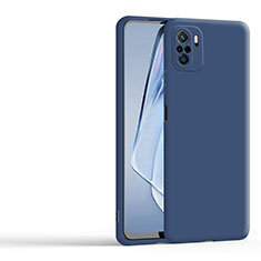 Coque Ultra Fine Silicone Souple 360 Degres Housse Etui YK3 pour Xiaomi Poco F3 5G Bleu