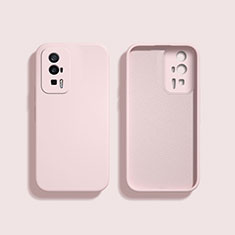 Coque Ultra Fine Silicone Souple 360 Degres Housse Etui YK3 pour Xiaomi Poco F5 Pro 5G Rose